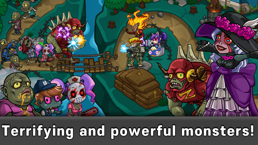 Heroes Defense: Attack Zombie screenshot 5