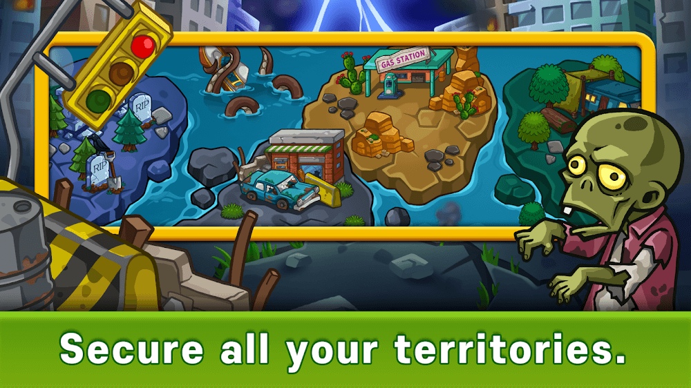 Heroes Defense: Attack Zombie screenshot 7