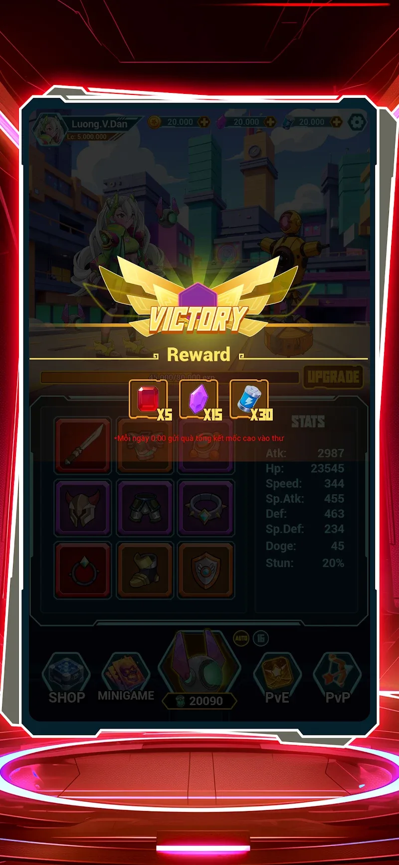 Idle Cyber Clash screenshot 5