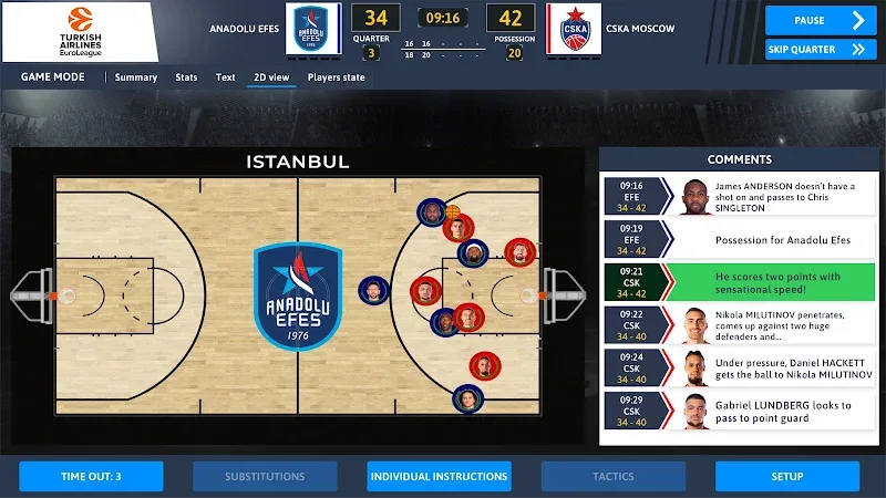 iBasketball Manager 22 screenshot 6
