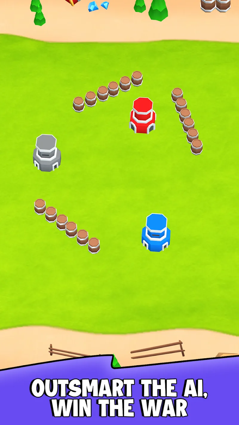 Human vs Robot: Tower War screenshot 5
