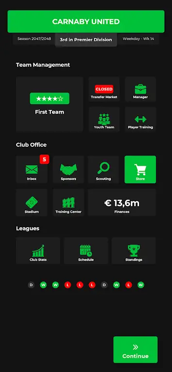 Club Boss - Football Game screenshot 2
