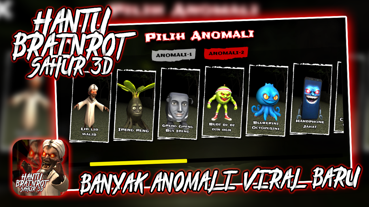Hantu Brainrot Sahur 3D screenshot 2