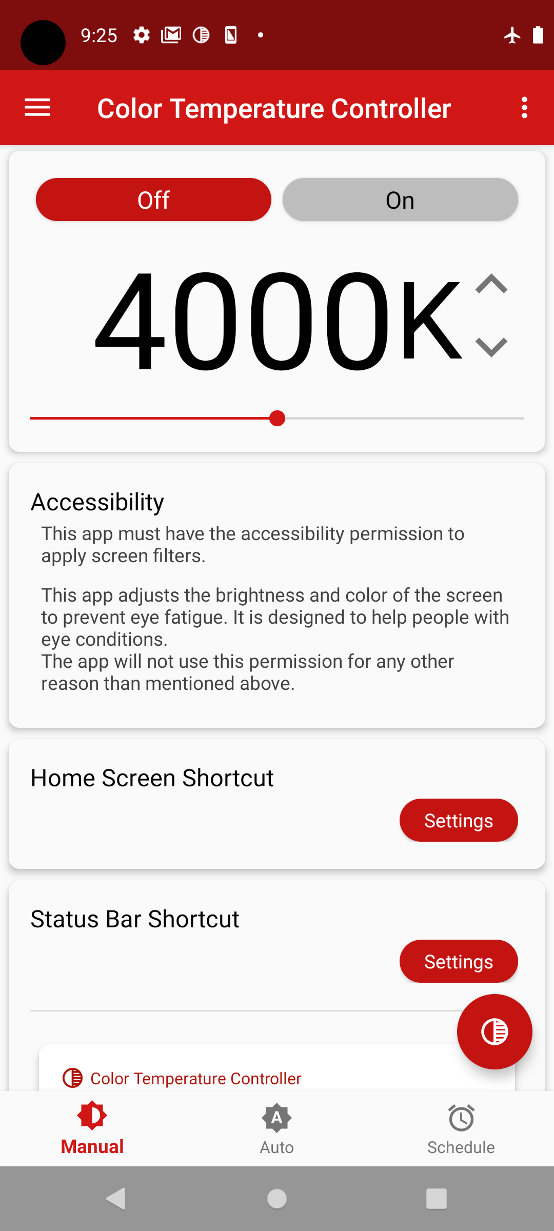 Color Temperature Controller screenshot 5