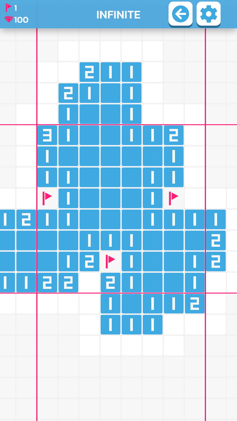 Infinite Minesweeper screenshot 1