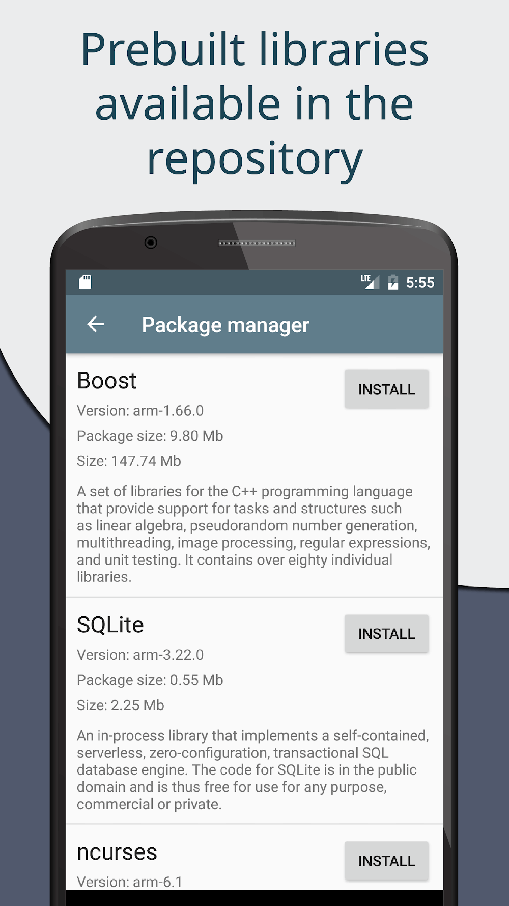 Cxxdroid screenshot 4