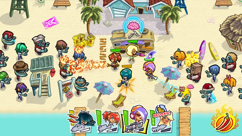 Guns'n'Glory Zombies Premium screenshot 2