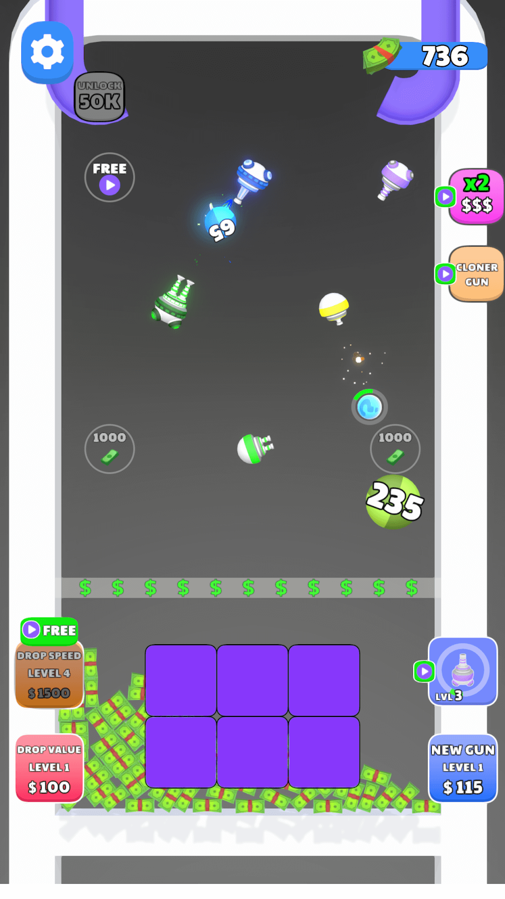 Guns and Bounce gameplay image 2