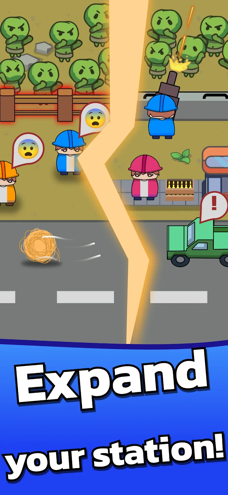 Gas Station Z: Idle Defense screenshot 4