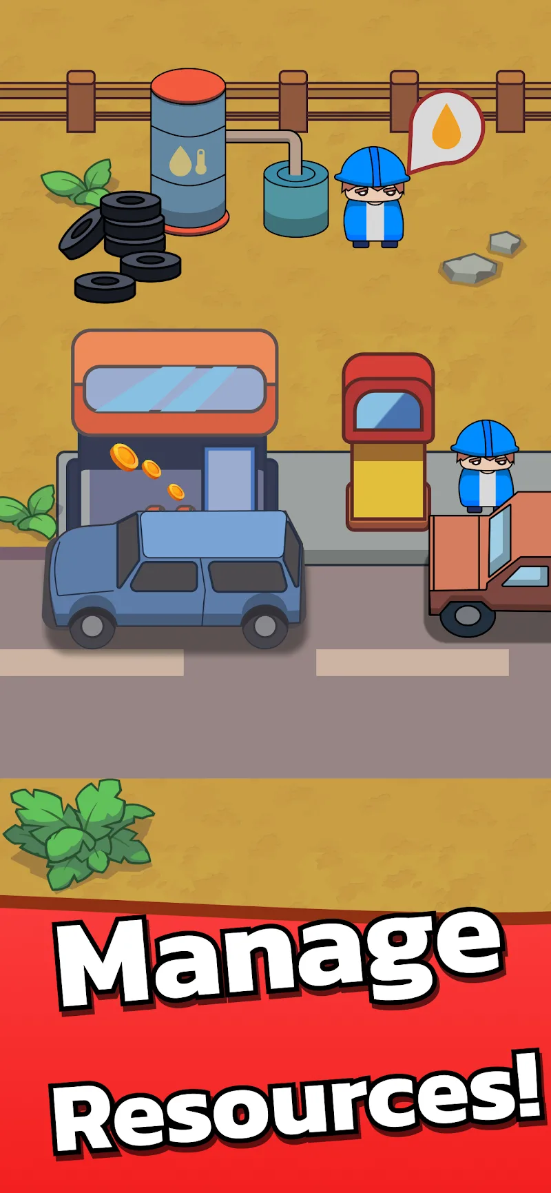Gas Station Z: Idle Defense screenshot 5