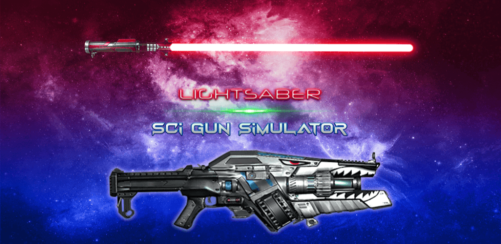 Gun Simulator & Lightsaber screenshot 1