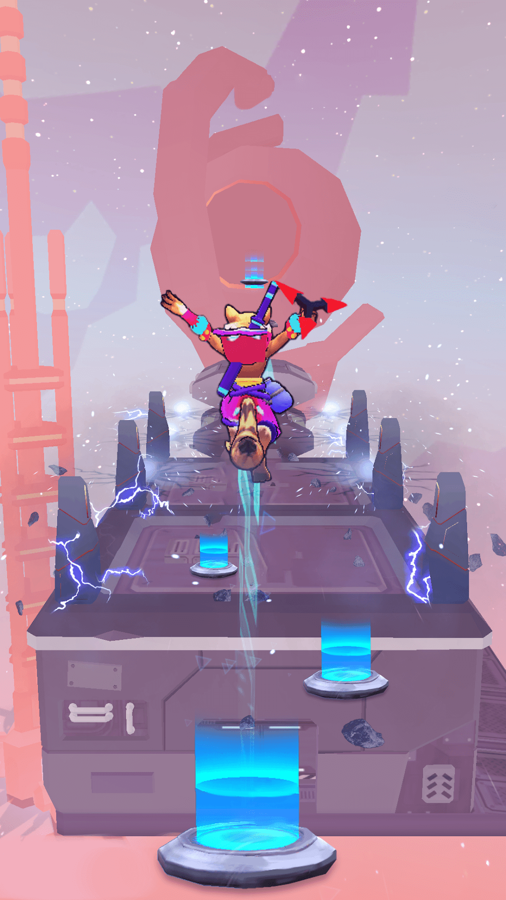 Galaxy Ninja: Amaze 3D Runner screenshot 7