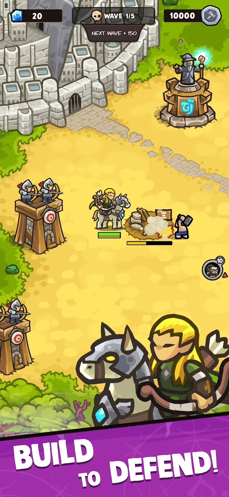 Guardian Saga: Kingdom Fall screenshot 2