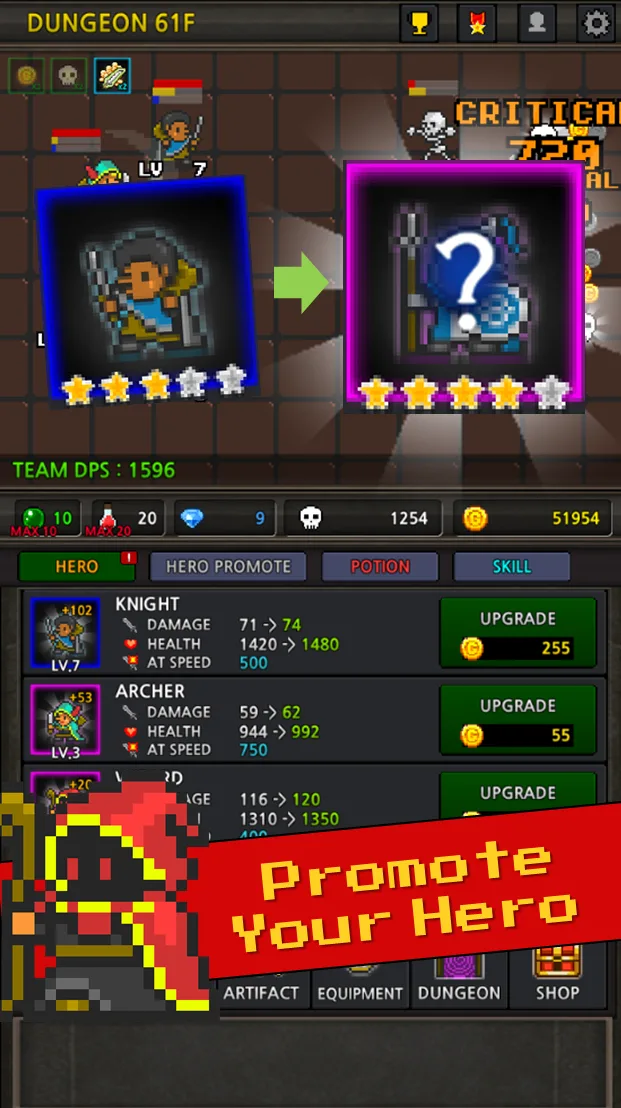 Grow Heroes VIP: Idle Rpg screenshot 5