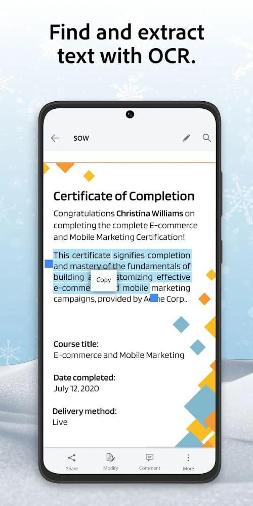 Adobe Scan screenshot 7