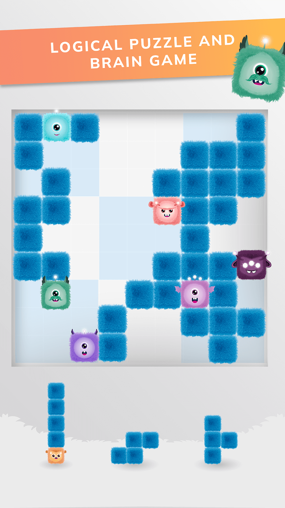 Furzies: Mergedoku screenshot 3