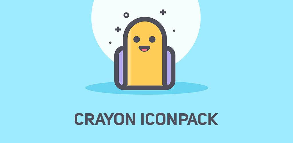 Crayon Icon Pack screenshot 1