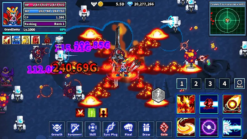 Grandzenka: Idle RPG screenshot 4