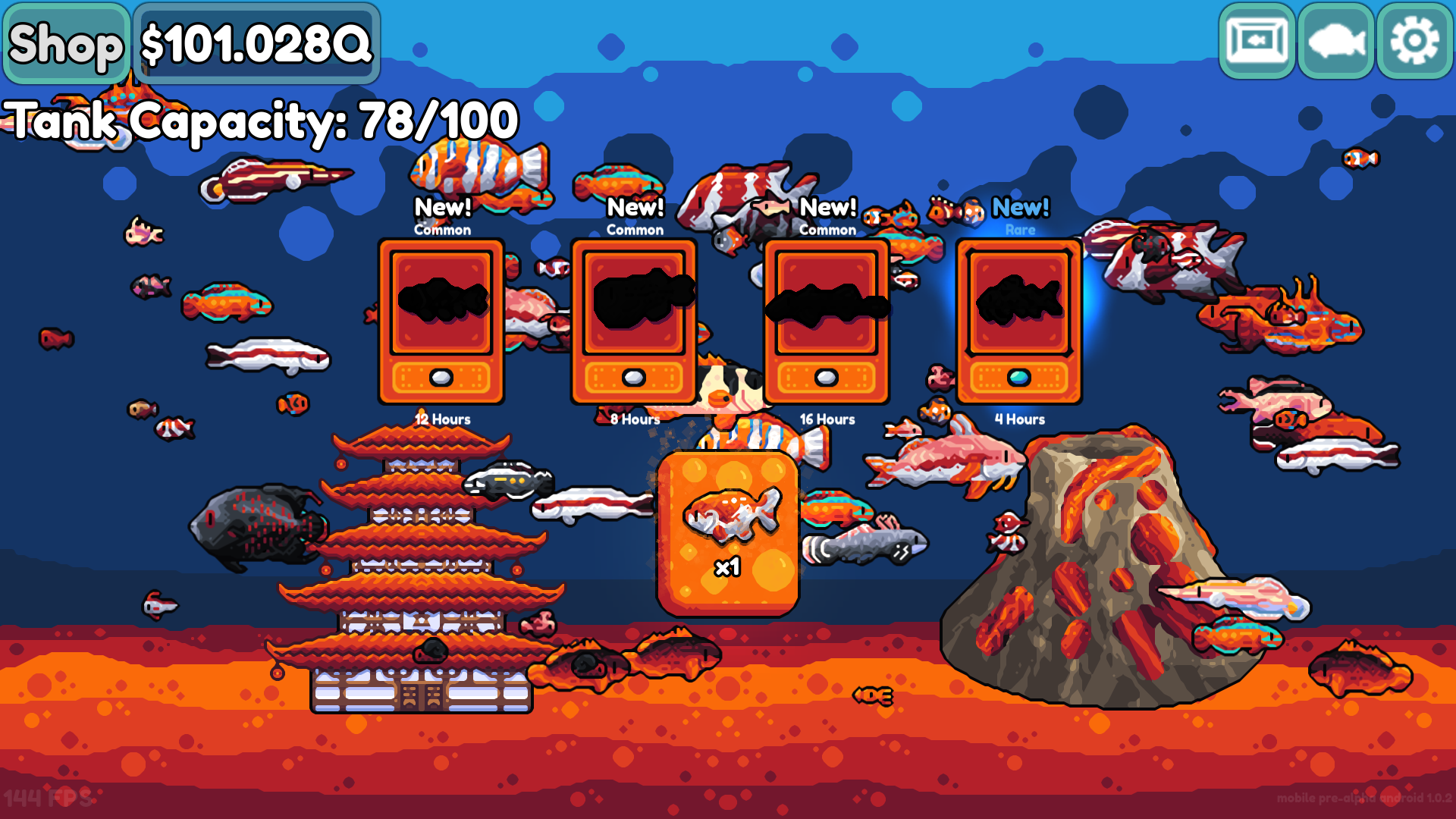 Chillquarium gameplay screenshot 2