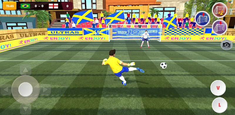 Football Goalie Wars Online screenshot 3