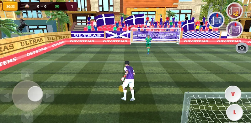 Football Goalie Wars Online screenshot 2