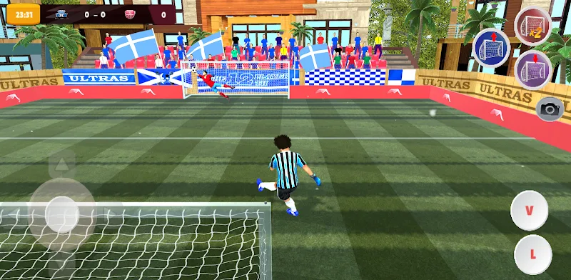 Football Goalie Wars Online screenshot 4