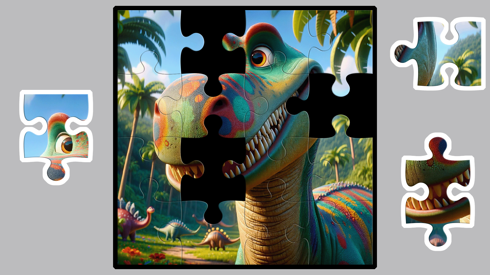 Dino Puzzle for Kids screenshot 2