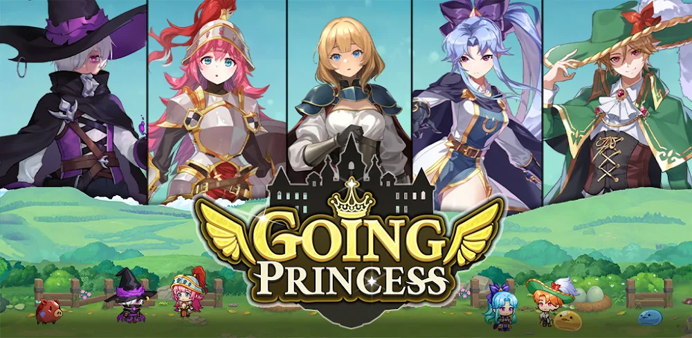 Going Princess : AFK Rush screenshot 1