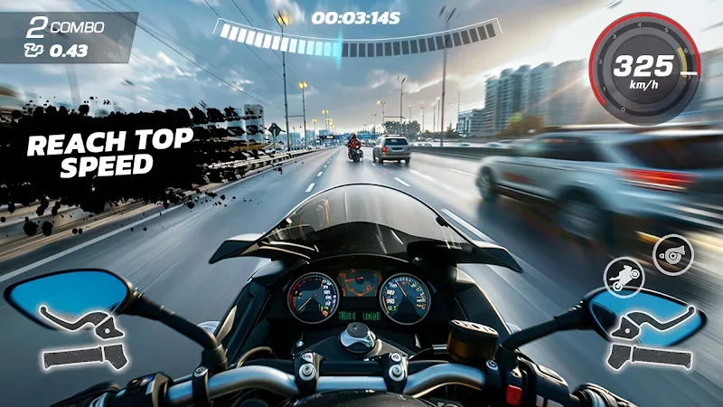 Go Speed: Moto Rider screenshot 6