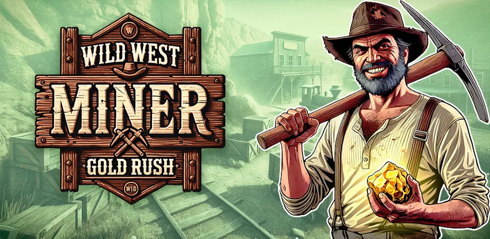 Wild West Miner - Gold Rush screenshot 1