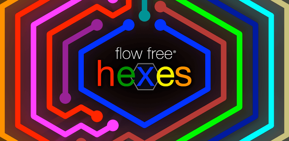 Flow Free: Hexes gameplay screenshot 1