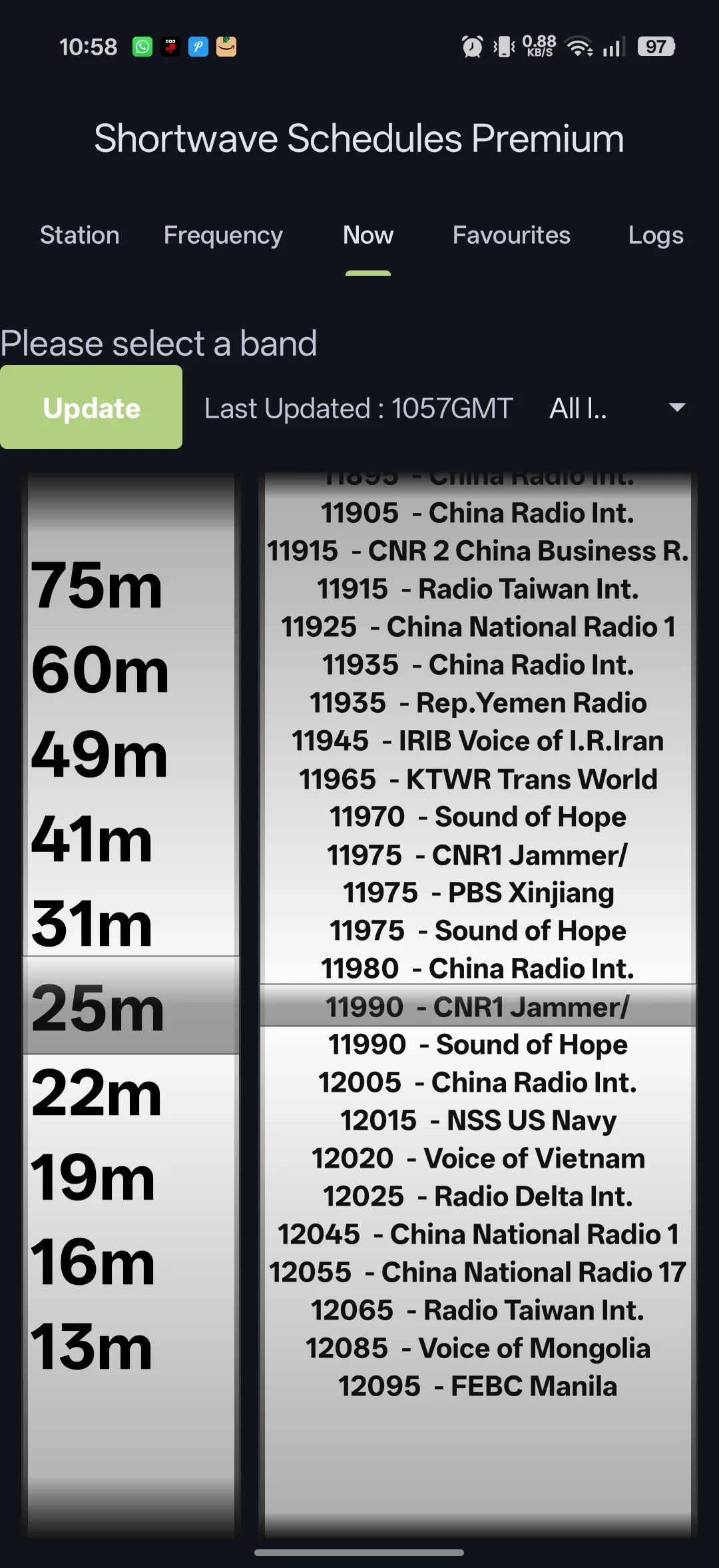 Shortwave Radio Schedules screenshot 2