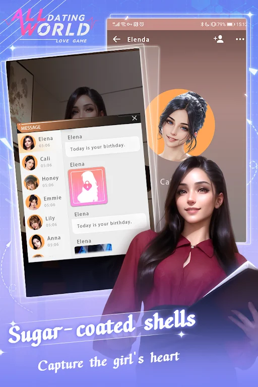 Girls Friend: Date Sim screenshot 2