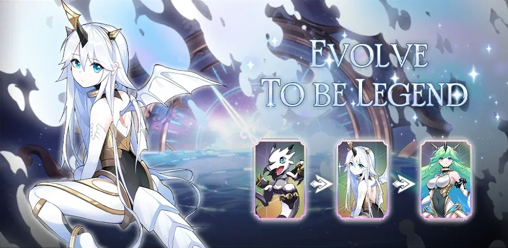 Girls Evo: Idle RPG screenshot 1