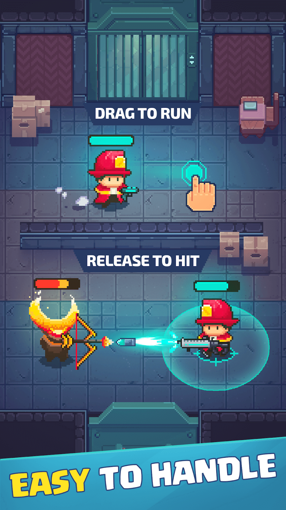Firefighter: Pixel Shooter screenshot 3