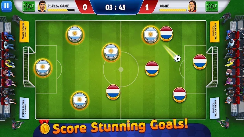 Finger Soccer Flick Football screenshot 2