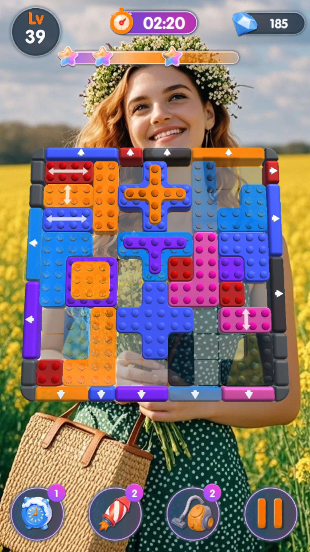 Lover Block Escape -Slide Away screenshot 3