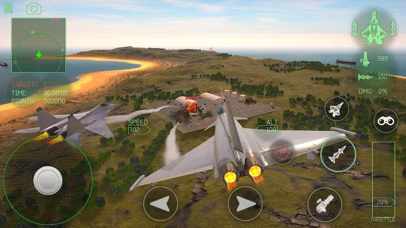 Fighter Jet Combat : Warzone screenshot 3