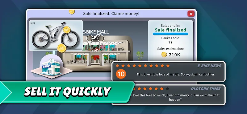 E-Bike Racing Tycoon Simulator screenshot 6