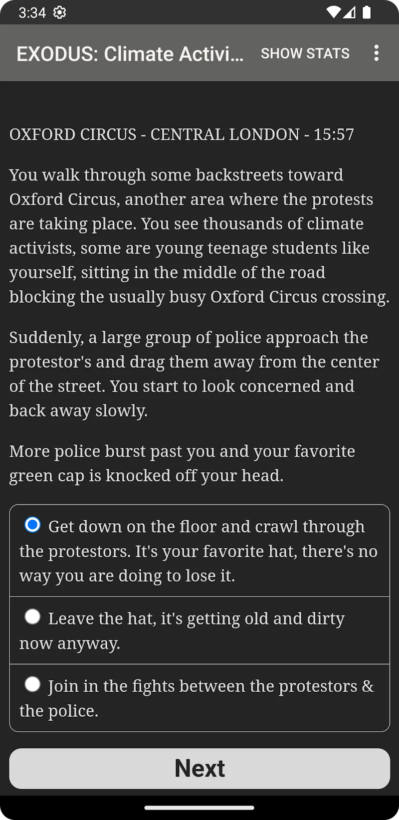 EXODUS: Climate Activist screenshot 3