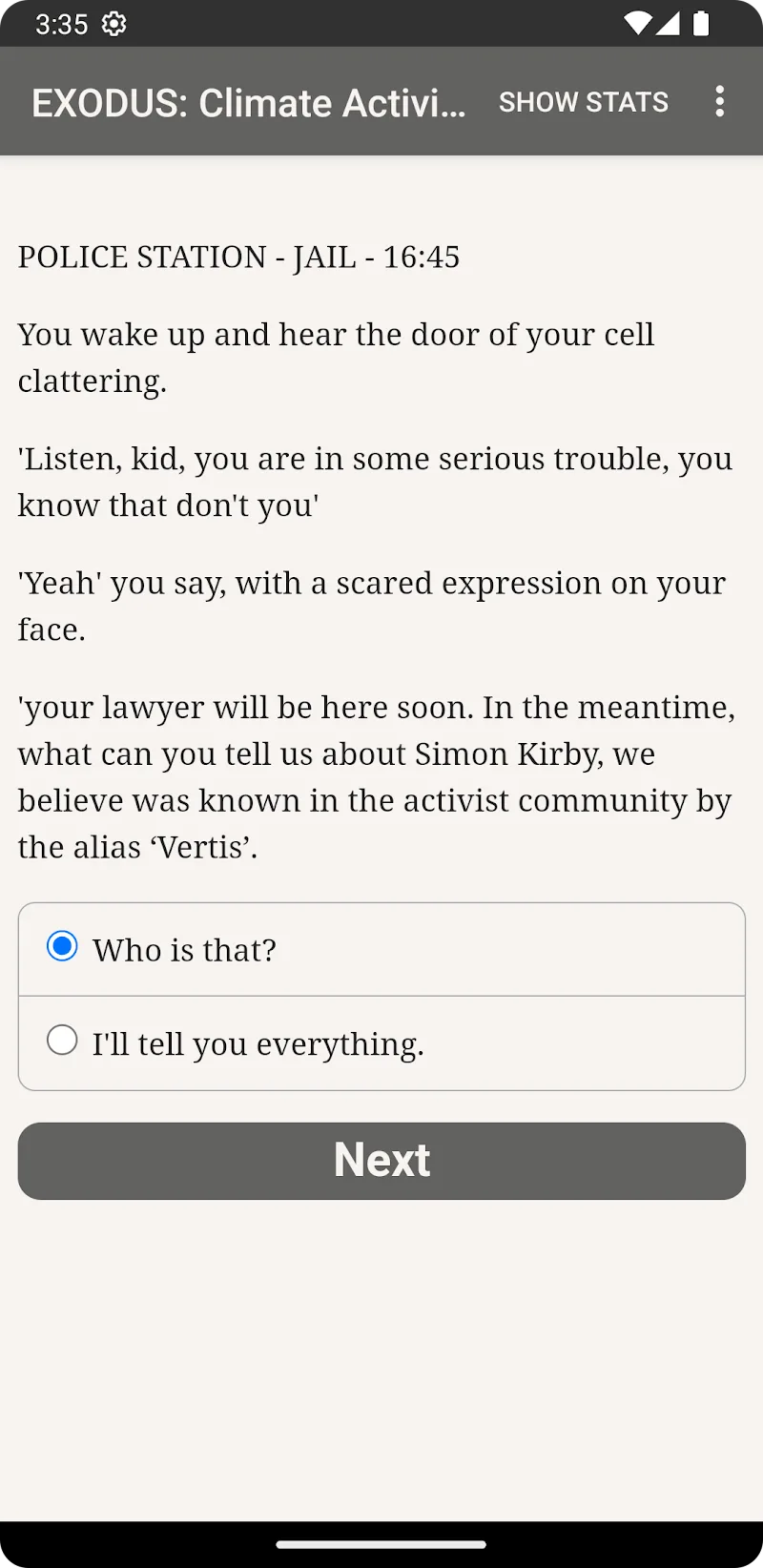 EXODUS: Climate Activist screenshot 6