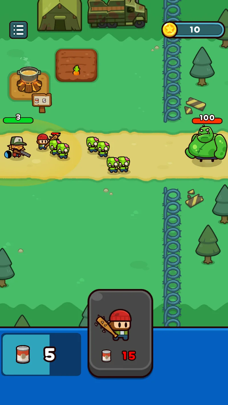 Evolution War : Zombie Defense screenshot 2