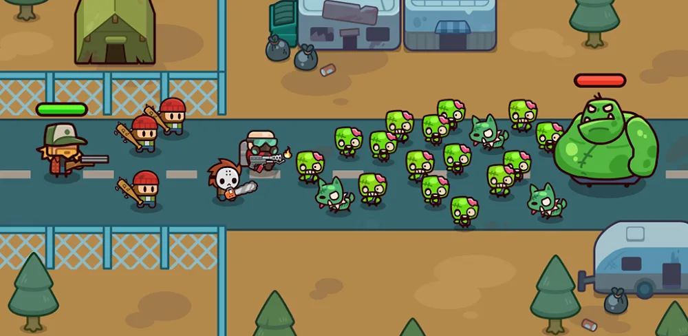 Evolution War : Zombie Defense screenshot 1