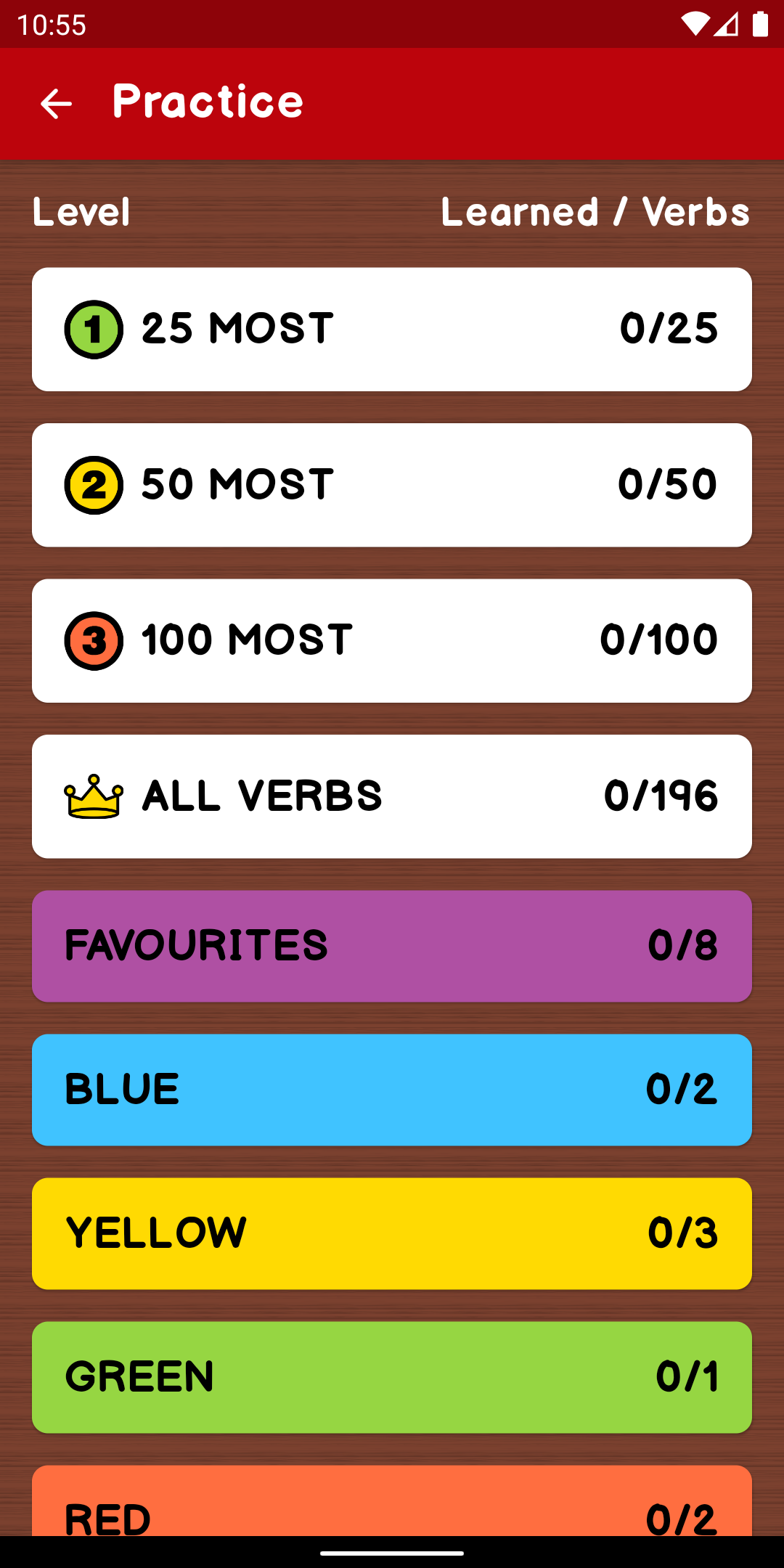 English Irregular Verbs PRO screenshot 5