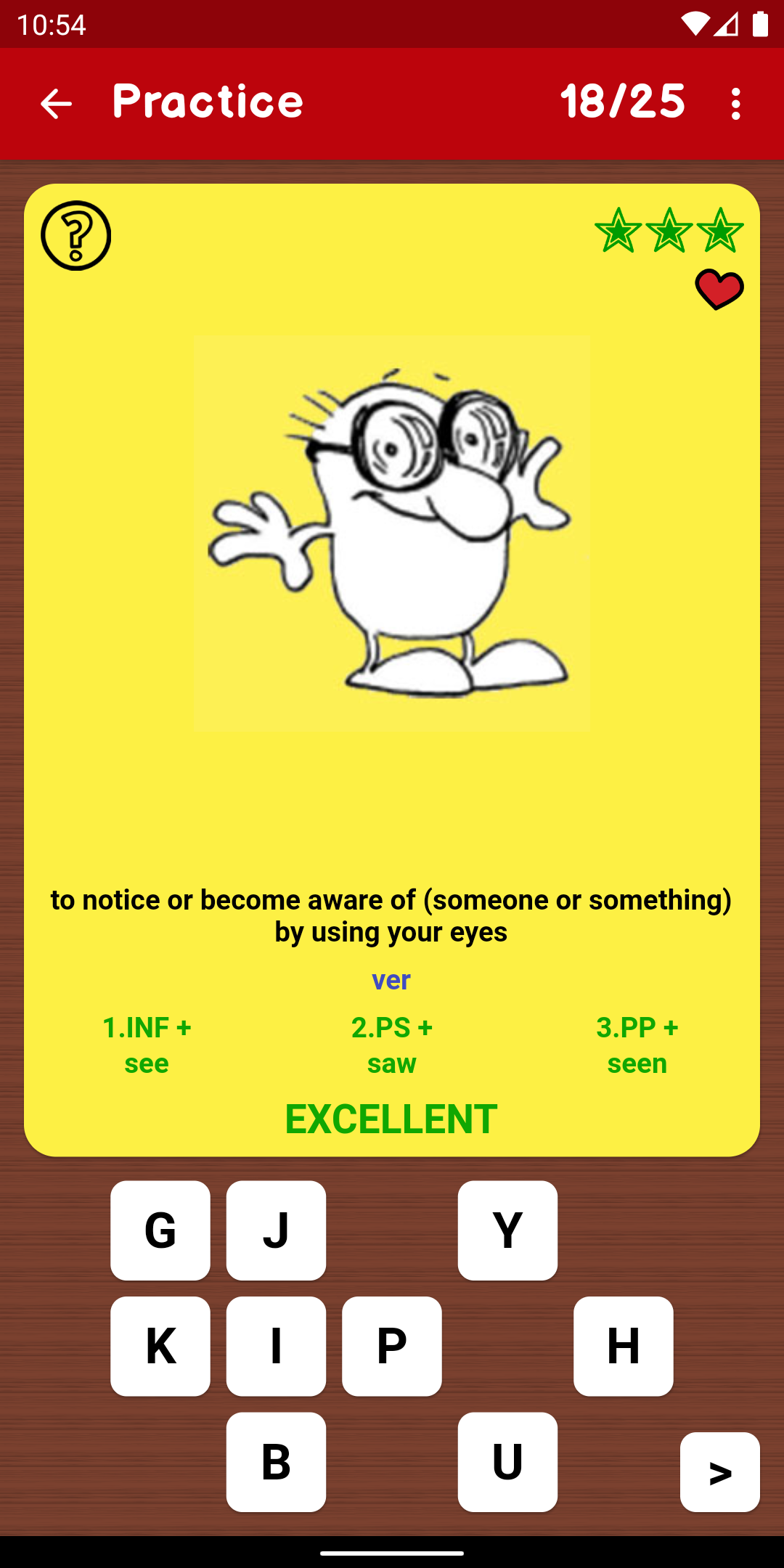 English Irregular Verbs PRO screenshot 3