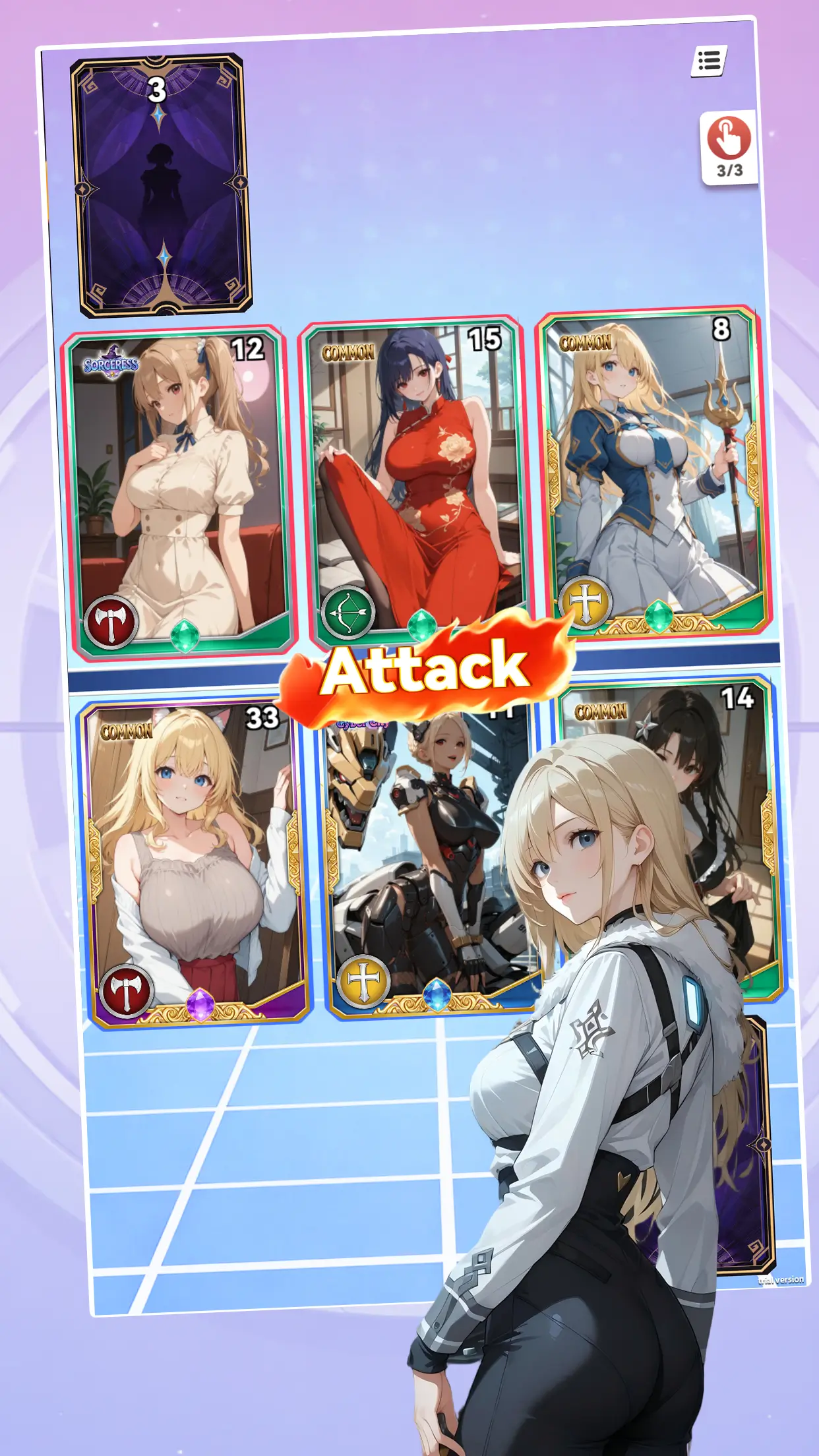 Stellar Deck: Maidens of Fate screenshot 4