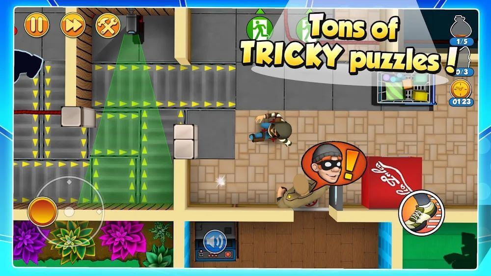 Robbery Bob 2: Double Trouble gameplay screenshot 2