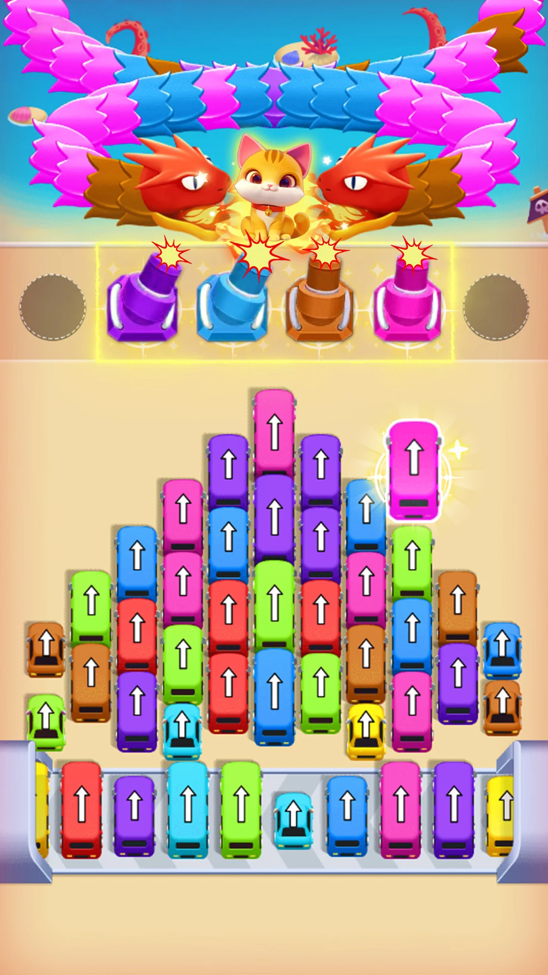 Cat Defenders: Shelling Snake screenshot 4