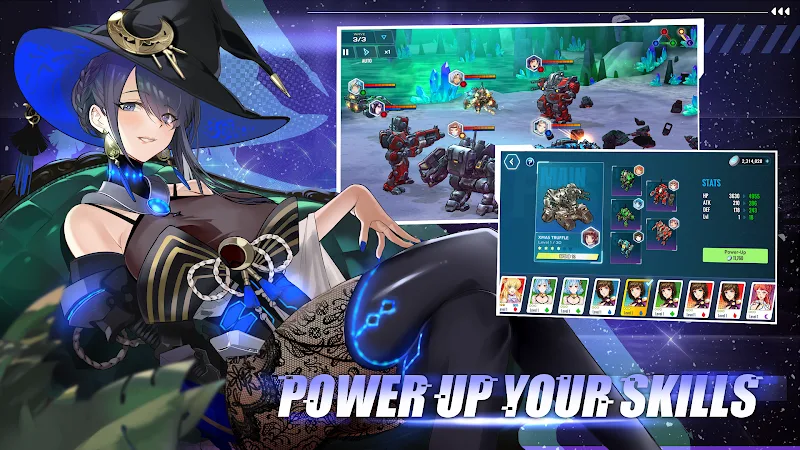 Epic Mecha Girls screenshot 4
