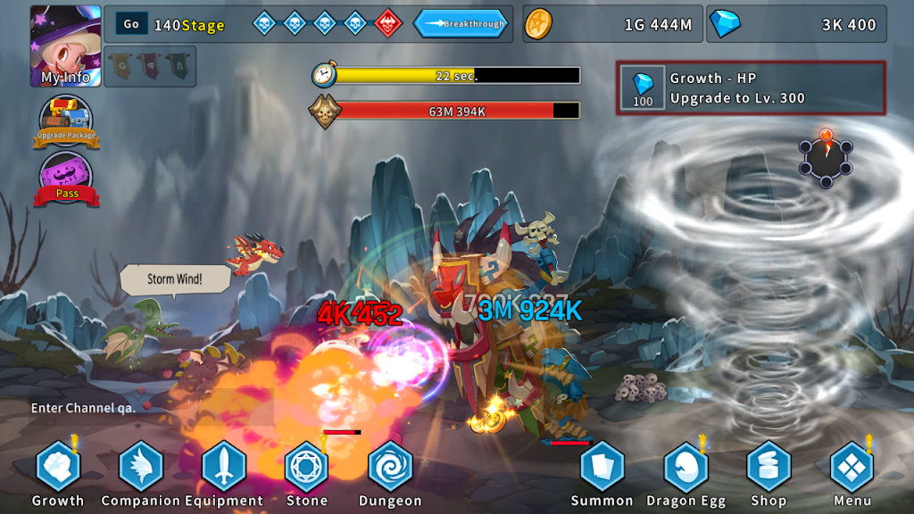 Dragon Knights Idle gameplay screenshot 5